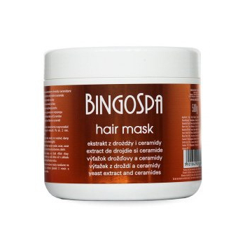 BINGOSPA Maska do włosów z ekstraktem z drożdży i ceramidami 500g 